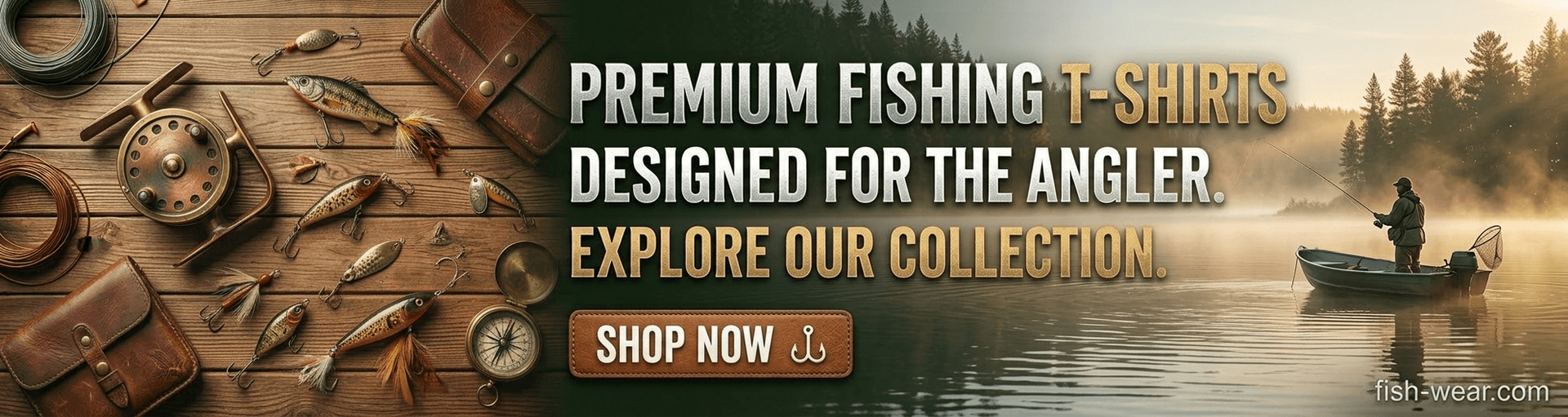 Banner for Fish Wear